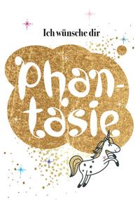 Vorderes Coverbild Ich wünsche dir Phantasie