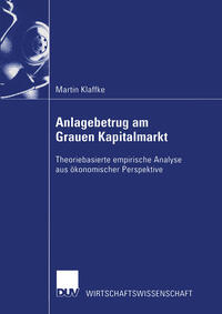 Vorderes Coverbild Anlagebetrug am Grauen Kapitalmarkt