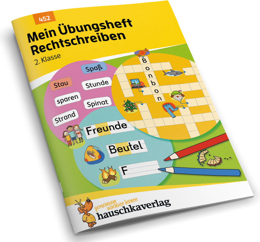 Beispielinhalt (Bild) Mein Übungsheft Rechtschreiben 2. Klasse