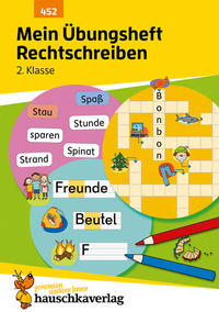 Vorderes Coverbild Mein Übungsheft Rechtschreiben 2. Klasse