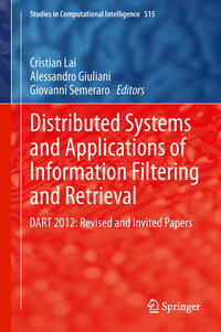 Vorderes Coverbild Distributed Systems and Applications of Information Filtering and Retrieval