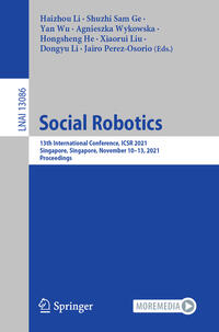 Vorderes Coverbild Social Robotics