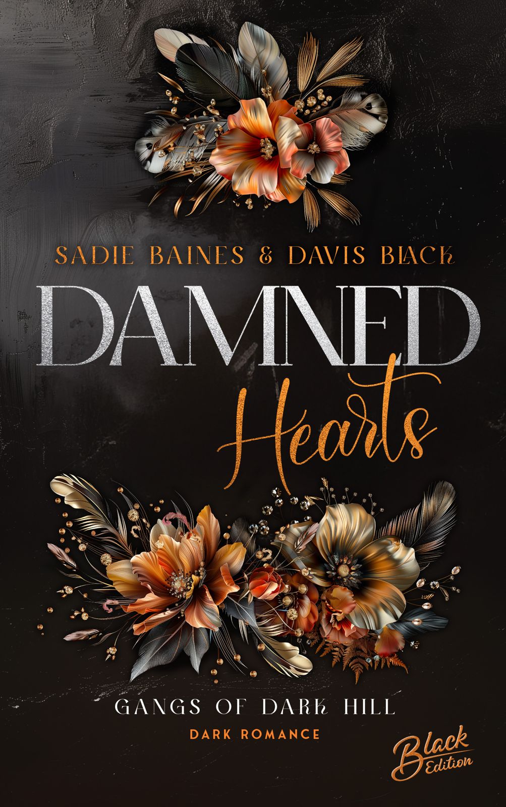 Beispielinhalt (Bild) Damned Hearts | Mit wunderschönem Farbschnitt