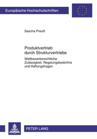 Vorderes Coverbild Produktvertrieb durch Strukturvertriebe