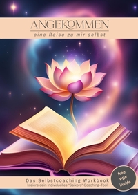 Vorderes Coverbild Angekommen - das Selbstcoaching Workbook