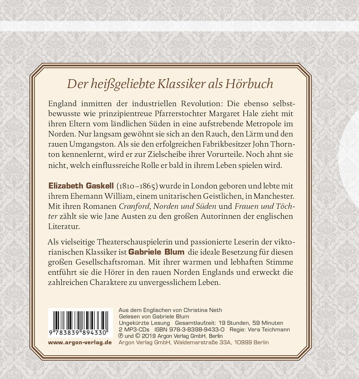 Rückseitencover Norden und Süden