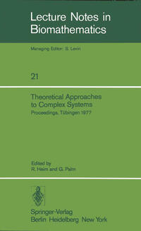 Vorderes Coverbild Theoretical Approaches to Complex Systems