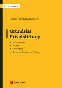 Vorderes Coverbild Grundriss Privatstiftung