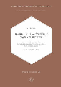 Vorderes Coverbild Planen und Auswerten von Versuchen