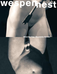 Vorderes Coverbild Wespennest. Zeitschrift für brauchbare Texte und Bilder / Mind the Gap. Baustelle Gender