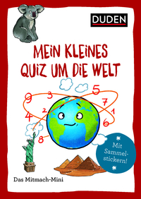 Vorderes Coverbild Duden Minis (Band 22) – Mein kleines Quiz um die Welt