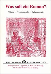 Vorderes Coverbild Was soll ein Roman?