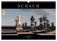 Vorderes Coverbild SCHACH - Spiel der Könige (Wandkalender 2025 DIN A3 quer), CALVENDO Monatskalender