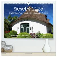 Vorderes Coverbild Sieseby 2025. Idyllisches Flächendenkmal an der Schlei (hochwertiger Premium Wandkalender 2025 DIN A2 quer), Kunstdruck in Hochglanz
