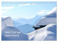 Vorderes Coverbild Mein Tirol und Alpenvorland (Tischkalender 2025 DIN A5 quer), CALVENDO Monatskalender
