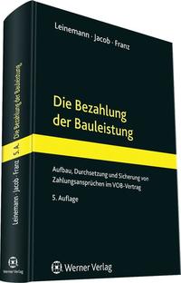 Vorderes Coverbild Die Bezahlung der Bauleistung