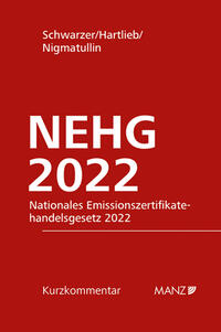 Vorderes Coverbild Nationales Emissionszertifikatehandelsgesetz 2022 NEHG 2022
