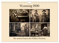 Vorderes Coverbild Wyoming 1890 (Wandkalender 2025 DIN A4 quer), CALVENDO Monatskalender
