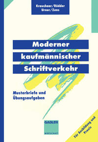 Vorderes Coverbild Moderner kaufmännischer Schriftverkehr