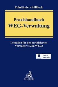 Vorderes Coverbild Praxishandbuch WEG-Verwaltung