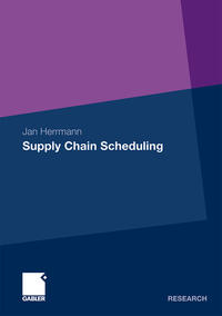 Vorderes Coverbild Supply Chain Scheduling