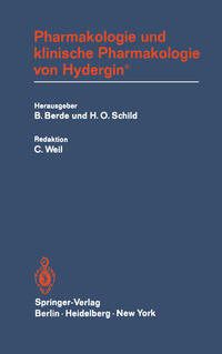 Vorderes Coverbild Pharmakologie und klinische Pharmakologie von Hydergin®