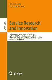 Vorderes Coverbild Service Research and Innovation