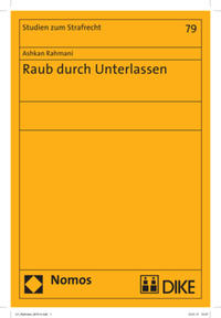 Vorderes Coverbild Raub durch Unterlassen
