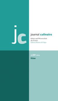 Vorderes Coverbild journal culinaire. Kultur und Wissenschaft des Essens