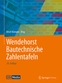 Vorderes Coverbild Wendehorst Bautechnische Zahlentafeln