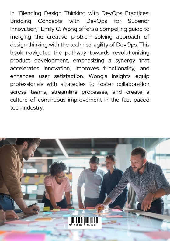 Rückseitencover Blending Design Thinking with DevOps Practices