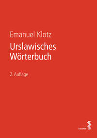 Vorderes Coverbild Urslawisches Wörterbuch
