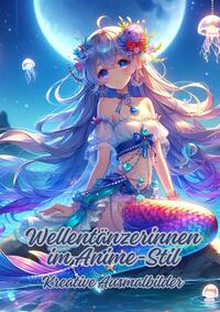 Vorderes Coverbild Wellentänzerinnen im Anime-Stil