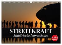Vorderes Coverbild Streitkraft. Militärische Impressionen (Wandkalender 2025 DIN A3 quer), CALVENDO Monatskalender
