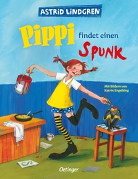 Vorderes Coverbild Pippi findet einen Spunk