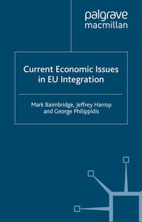 Vorderes Coverbild Current Economic Issues in EU Integration