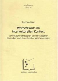 Vorderes Coverbild Werbediskurs im interkulturellen Kontext