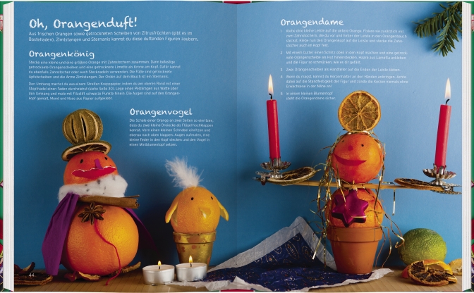 Beispielinhalt (Bild) Das große Weihnachtsbastelbuch