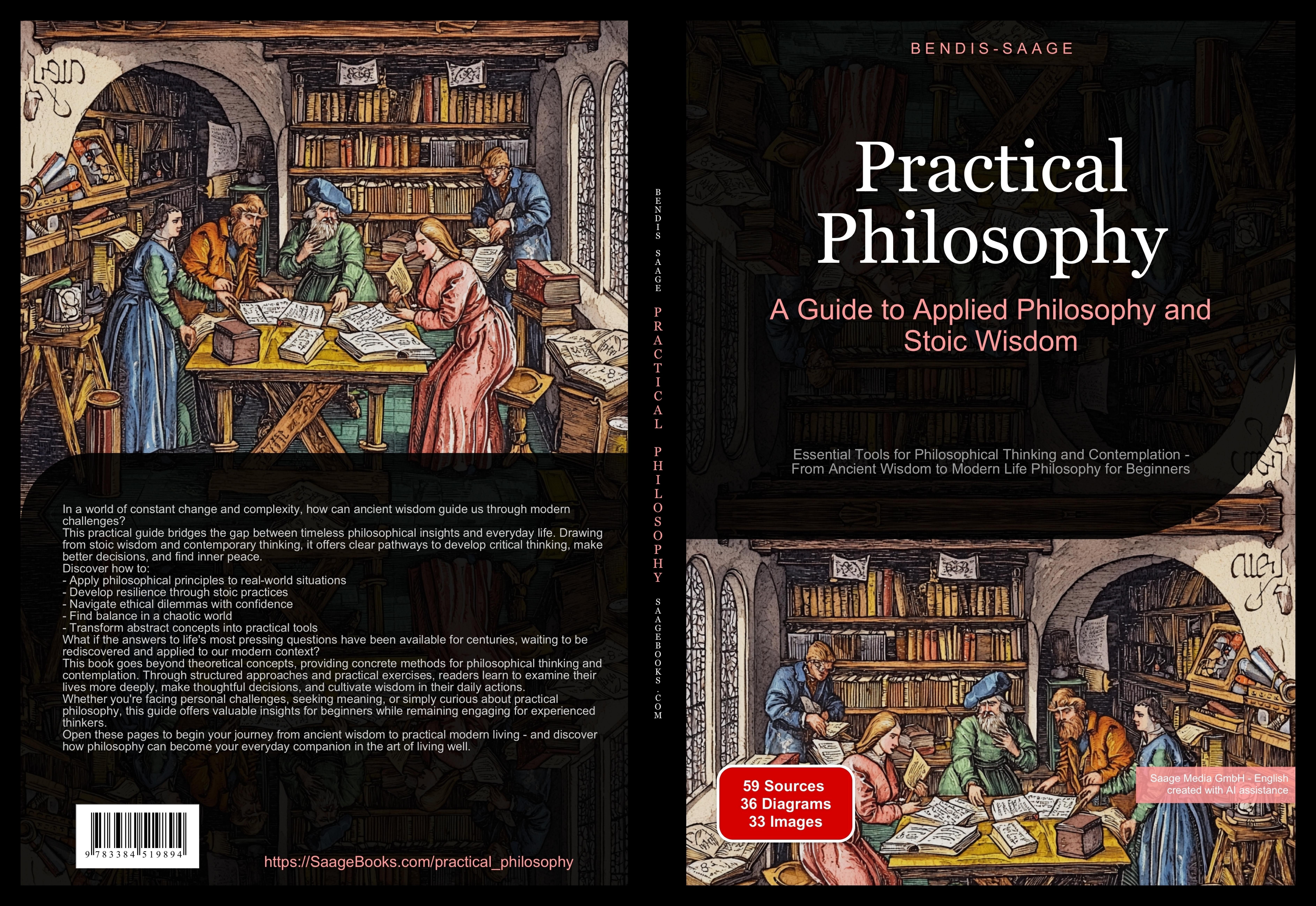 Gesamtes Coverbild Practical Philosophy: A Guide to Applied Philosophy and Stoic Wisdom
