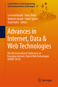 Vorderes Coverbild Advances in Internet, Data & Web Technologies