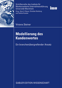Vorderes Coverbild Modellierung des Kundenwertes