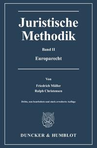 Vorderes Coverbild Juristische Methodik.