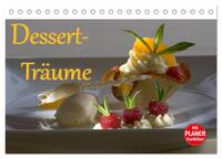 Vorderes Coverbild Dessert - Träume (Tischkalender 2025 DIN A5 quer), CALVENDO Monatskalender