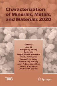 Vorderes Coverbild Characterization of Minerals, Metals, and Materials 2020