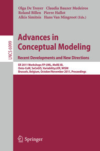 Vorderes Coverbild Advances in Conceptual Modeling. Recent Developments and New Directions