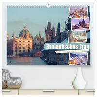 Vorderes Coverbild Romantisches Prag (hochwertiger Premium Wandkalender 2026 DIN A2 quer), Kunstdruck in Hochglanz