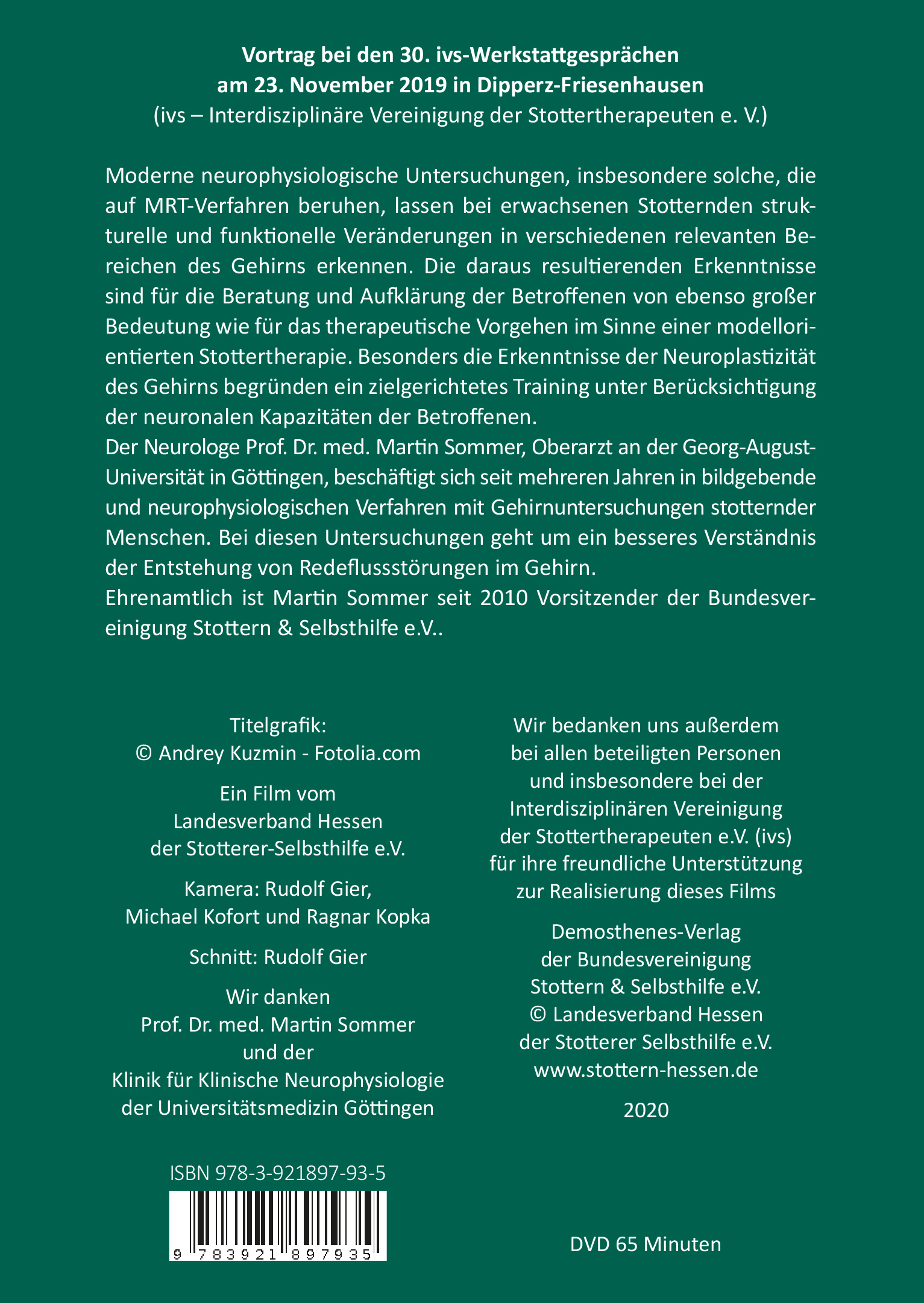 Rückseitencover Ist Stottern Gehirnsalat im Kopf?