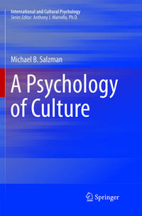 Vorderes Coverbild A Psychology of Culture