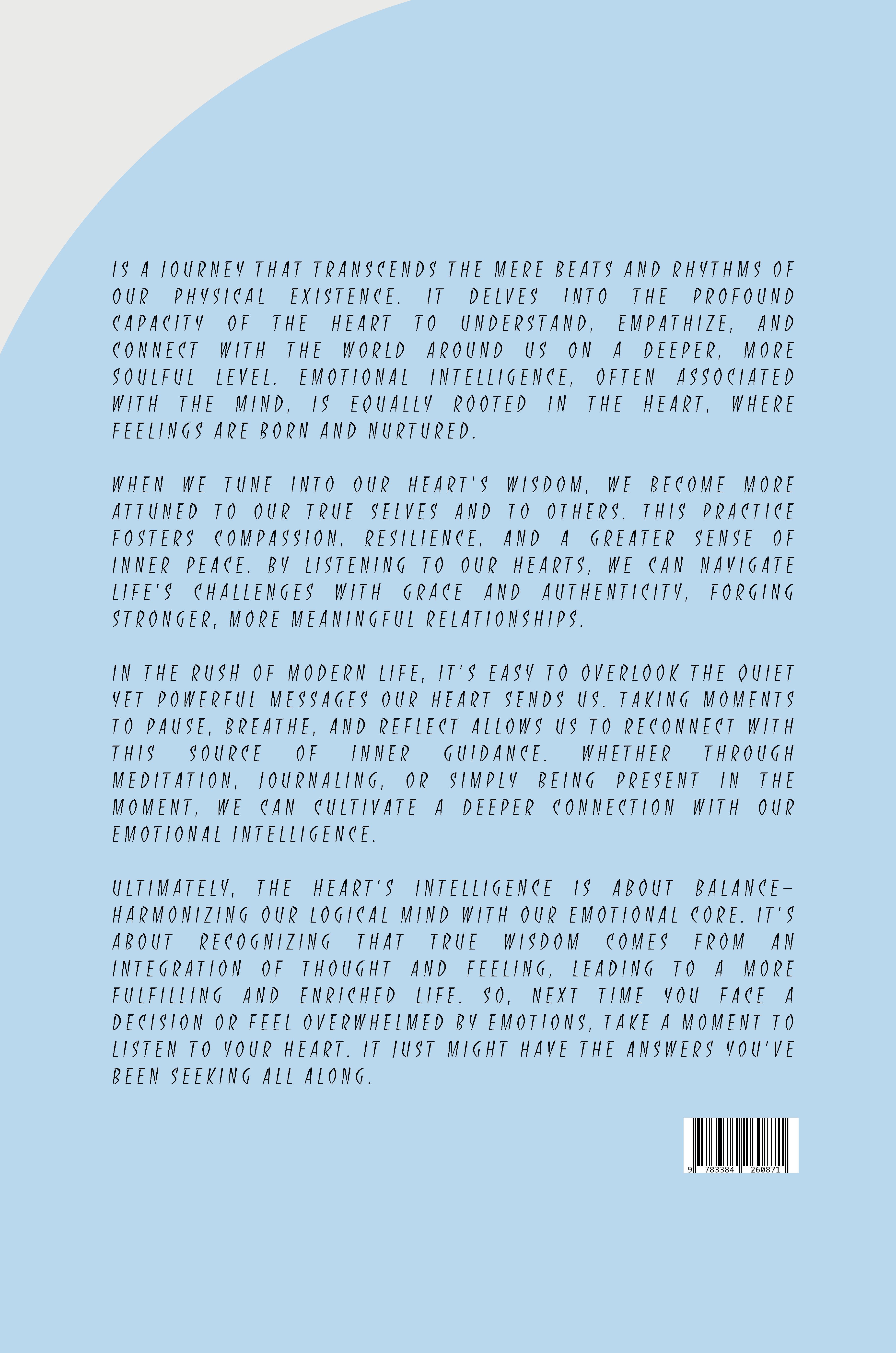 Rückseitencover The Language of the Heart: Understanding and Expressing Your True Feelings