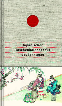 Vorderes Coverbild Japanischer Taschenkalender für das Jahr 2020